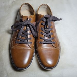 Brown dress shoes Unlisted by Kenneth Cole Men's Crown Sneaker